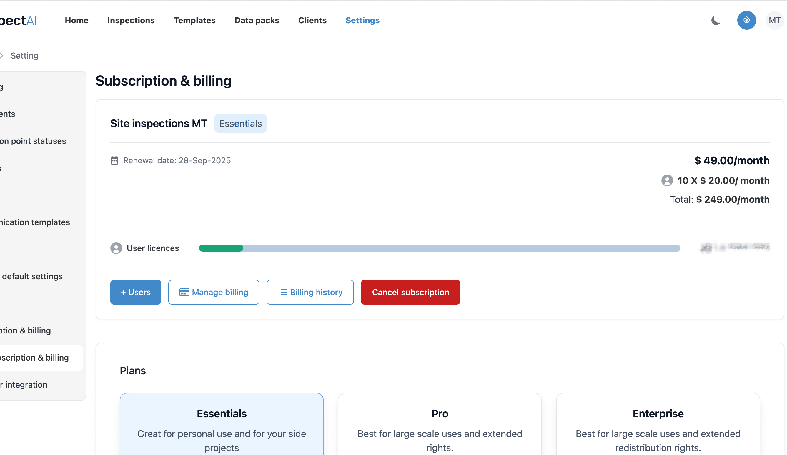Site Inspections preview 4