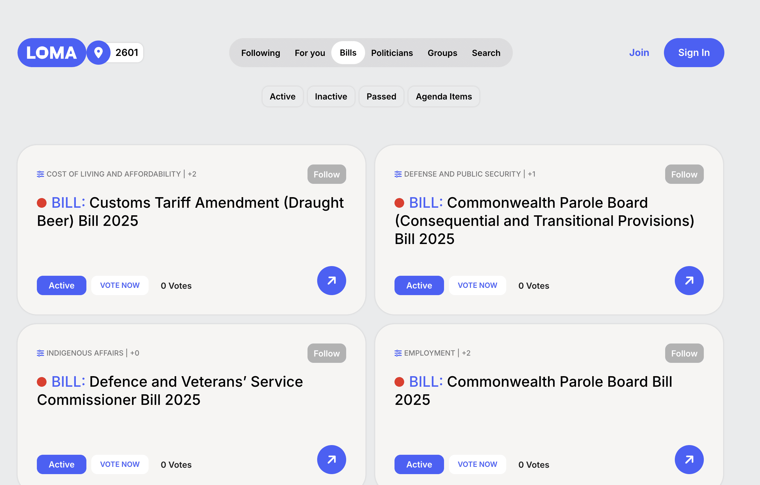 Local Matters (LOMA) preview 2