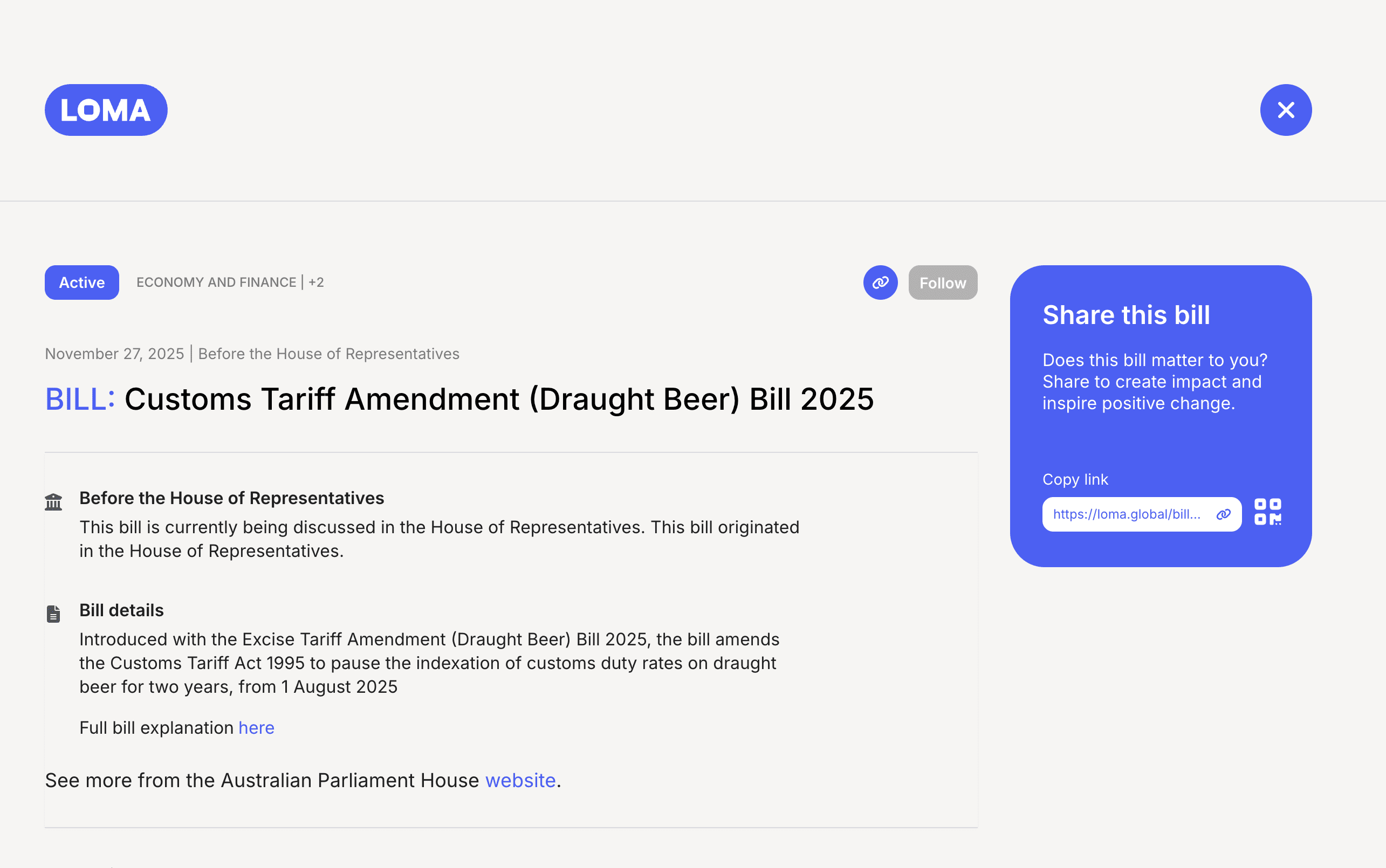 Local Matters (LOMA) preview 3
